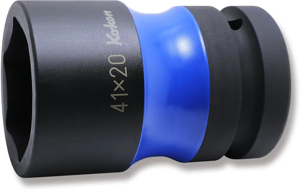 Ko-ken Tools 1 Sq. Dr. Rear Wheel Nut Socket 41 x 20mm Hex x Square 87mm Color coded Ko-ken Tools