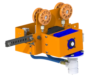 Knight Global Air Tractors for RAD6110 Series Rail, Capacity 2000 lbs - KG TRA2500-6110 Knight Global