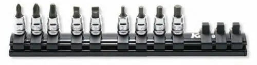 Ko-ken Tools 1/4 Sq. Dr. Bit Socket set PH, SL, HEX Z-series 9 pieces Ko-ken Tools