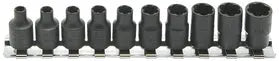 Ko-ken Tools 1/4 Sq. Dr. Nut Twister set 4mm-10mm 10 pieces Ko-ken Tools