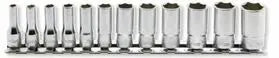 Ko-ken Tools 1/4 Sq. Dr. Socket set 4-14mm 6 point 12 pieces Ko-ken Tools