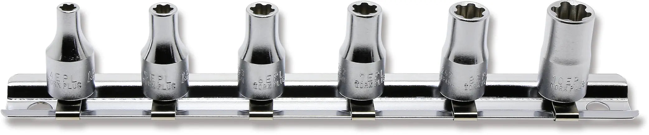 Ko-ken 1/4" Sq. Drive TORXplus® 6 Piece Socket Set - 4EPL-10EPL