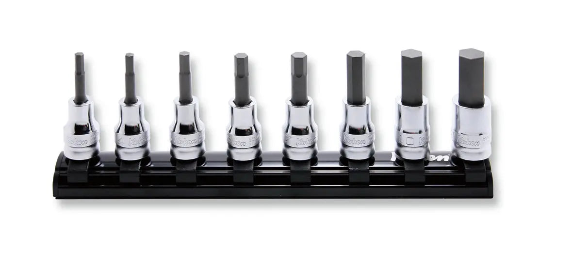 Ko-ken Tools 8 Piece 3/8 Sq. Dr. Z-Series Hex Bit Socket set 3-12mm Ko-ken Tools