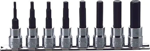 Ko-ken Tools 3/8 Sq. Dr. Bit Socket set 3mm-12mm Hex 200mm 8 pieces Ko-ken Tools
