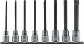 Ko-ken Tools 3/8 Sq. Dr. 8 Piece Round Shank Tamper-Resistant TORXÂ® Bit Socket set T20H-T55H Ko-ken Tools