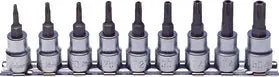 Ko-ken Tools 3/8 Sq. Dr. 9 Piece Tamper-Resistant TORXÂ® Bit Socket set T10H-T50H Ko-ken Tools