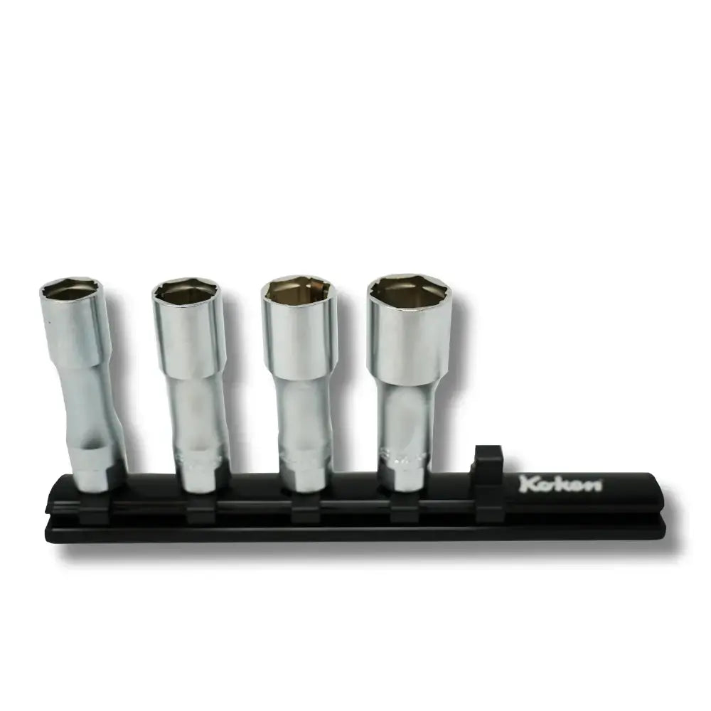 Ko-ken Tools Set of 5 6-Point Z-Series Clip Type Spark Plug Socket - KB-RS3300CZ/4
