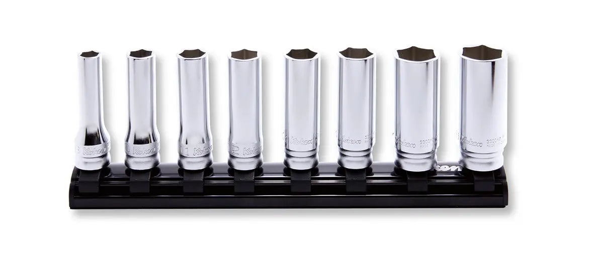 Ko-ken Tools 8 Piece 3/8 Sq. Dr. Z-Series 6 Point Deep Metric Socket set 8-19mm Ko-ken Tools