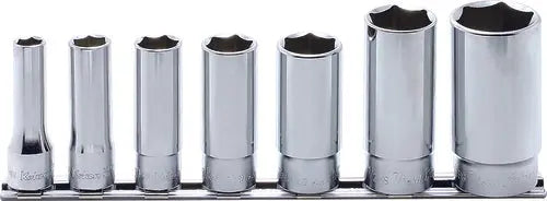 Ko-ken Tools 7 Piece 3/8 Sq. Dr. Whitworth 6-Point Deep SAE Socket set 1/8-1/2 Ko-ken Tools
