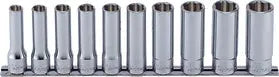 Ko-ken Tools 10 piece 1/2 Sq. Dr. Surface Drive, Deep, Metric, 6 Point Socket Set Ko-ken Tools