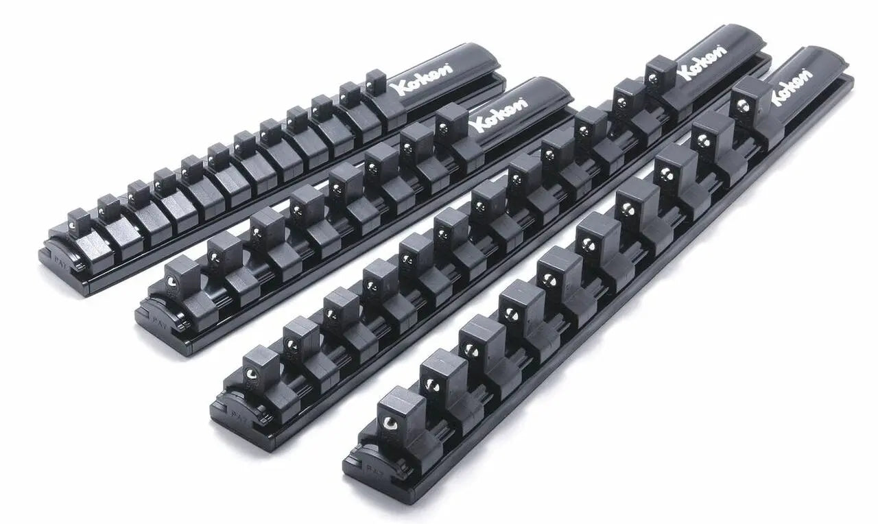 Ko-ken Tools Magnetic Aluminum Rail 3/8 Plastic Clip x 8 pieces 200mm Ko-ken Tools