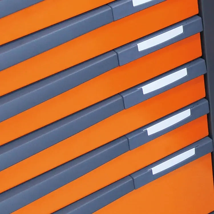 Beta Tools (Article# RSC24AXXL) 8-Drawers Anti-Tilt System Long Mobile Roller Cab - BT 024004781 