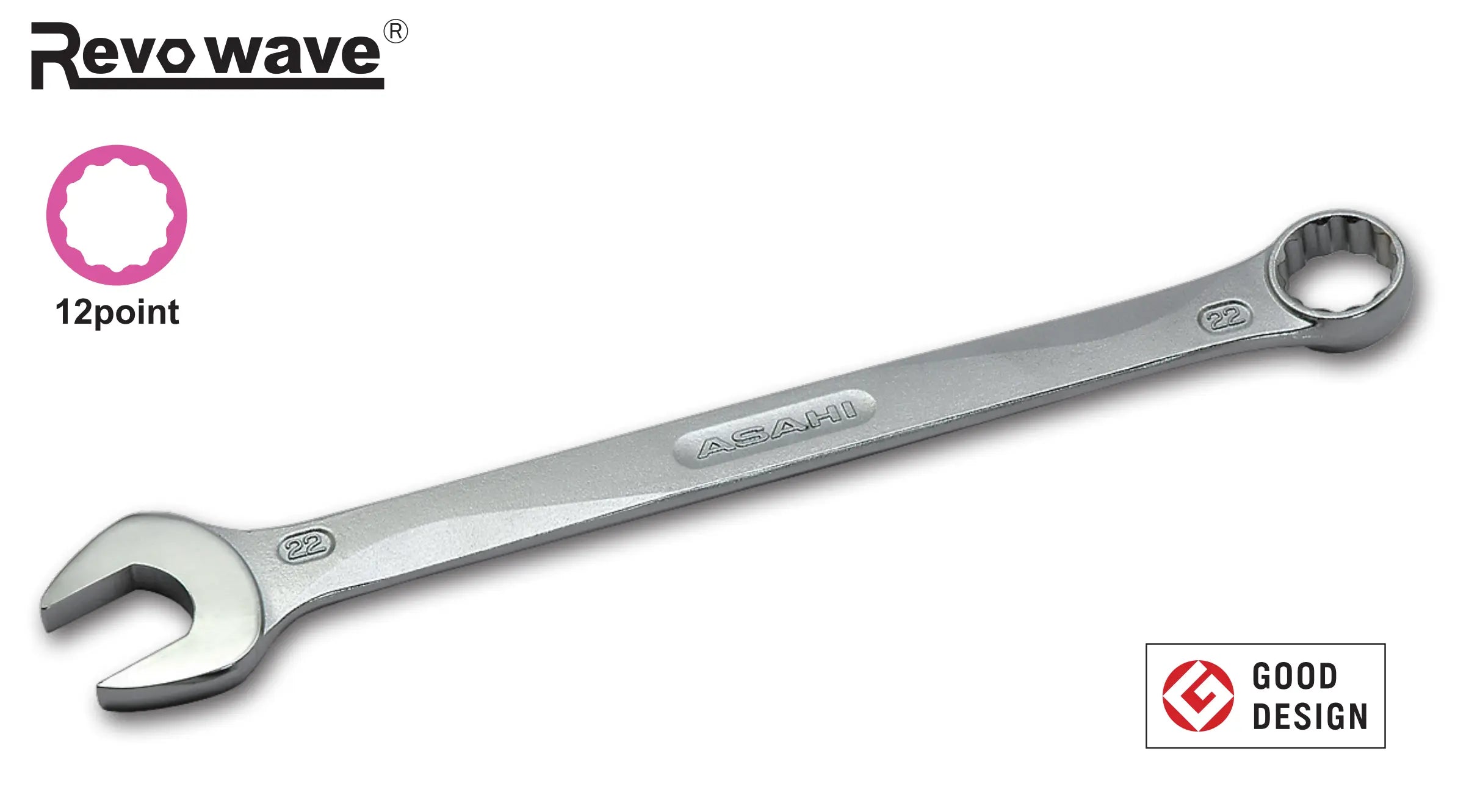 ASAHI REVOWAVE® 12 Point Combination Wrench, Metric 5.5 - CL0005 Asahi
