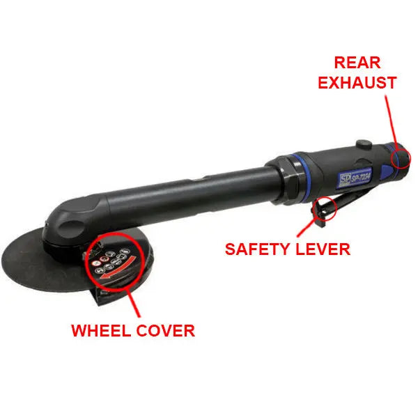 Vessel Tools Extended Reach Cut-Off Tool, Disc Size 4 in - VL SP-7234