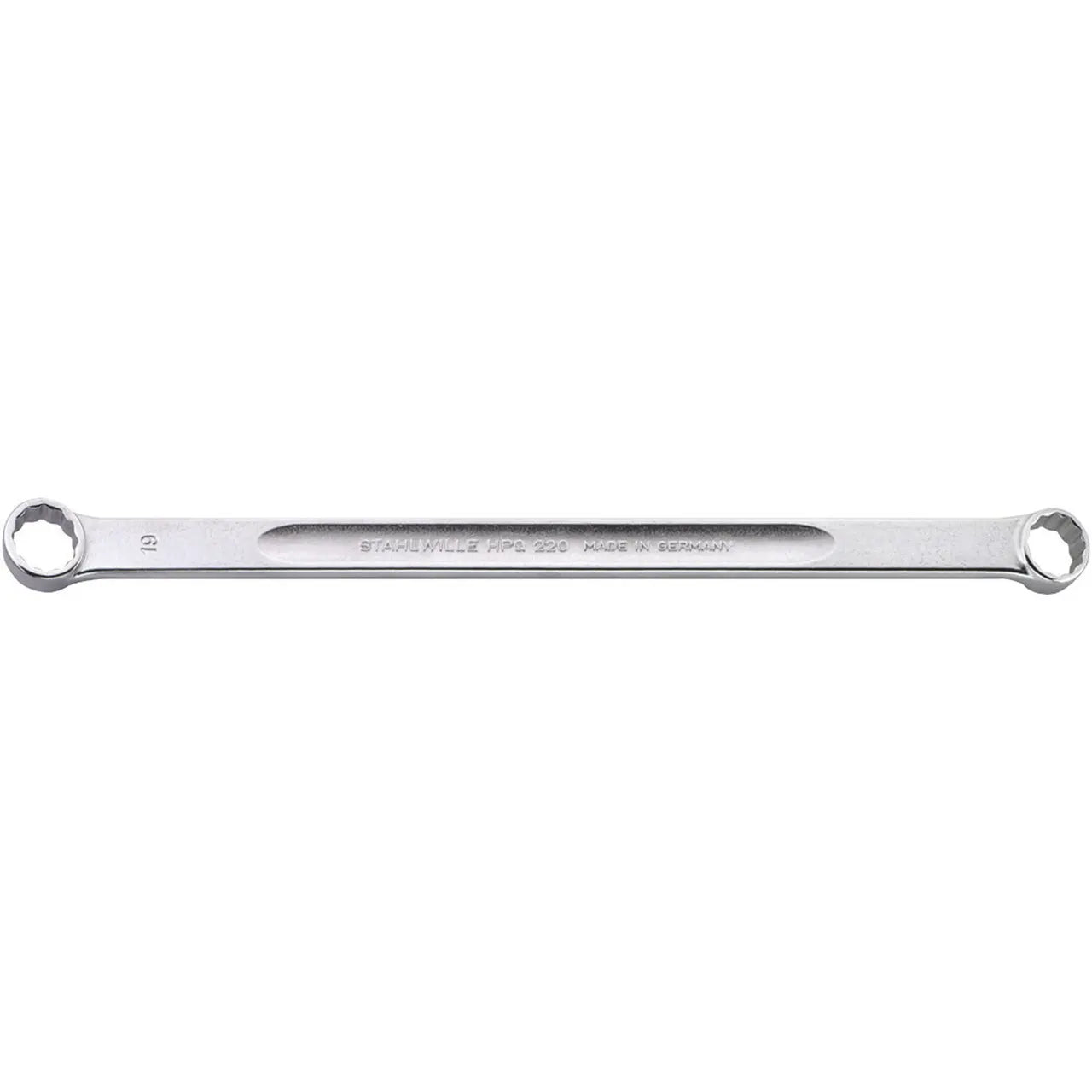 Stahlwille Double Ended Ring Wrench, 365mm, 17 x 19mm - ST 41031719 Stahlwille