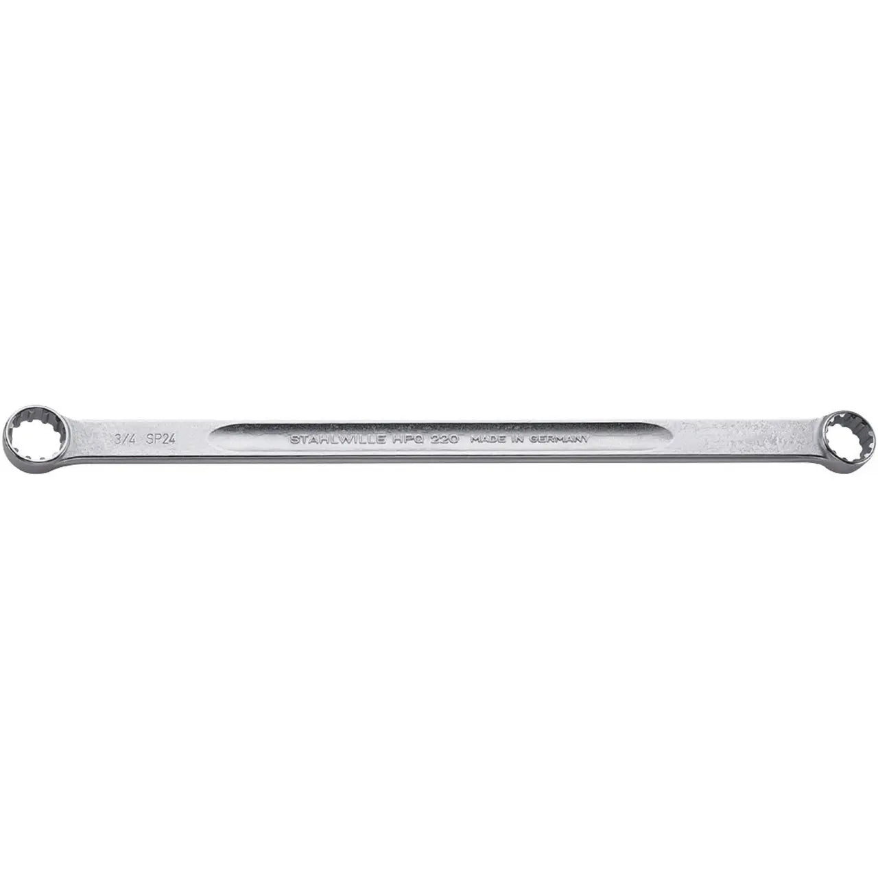 Stahlwille Spline Double Ended Ring Wrench, 430mm, 7/8 x 1 in - ST 41162832 Stahlwille