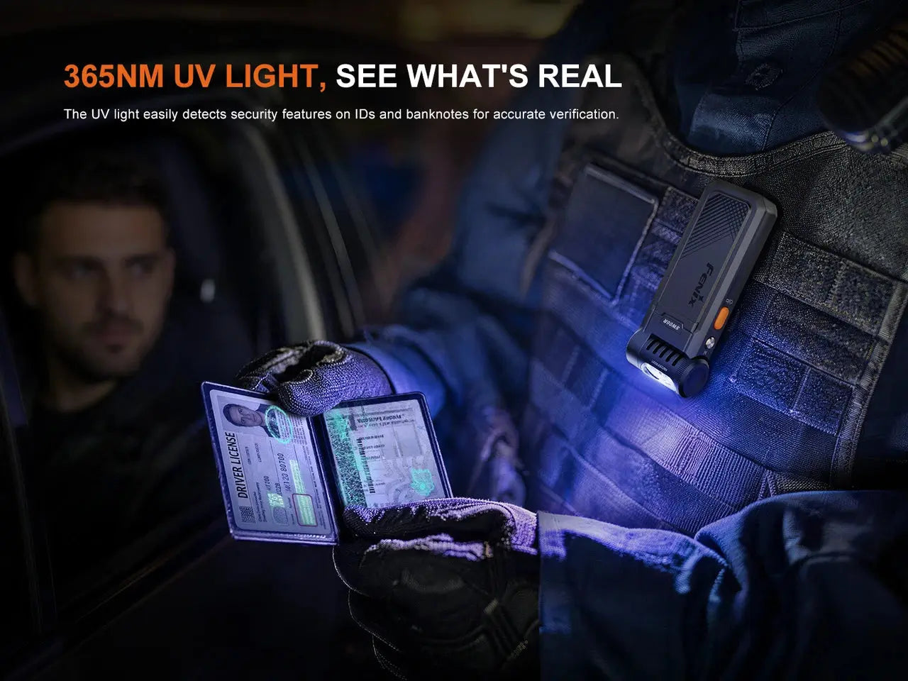 Fenix SW06R Multipurpose Pivot Clip-on Light - F FX-SW06R