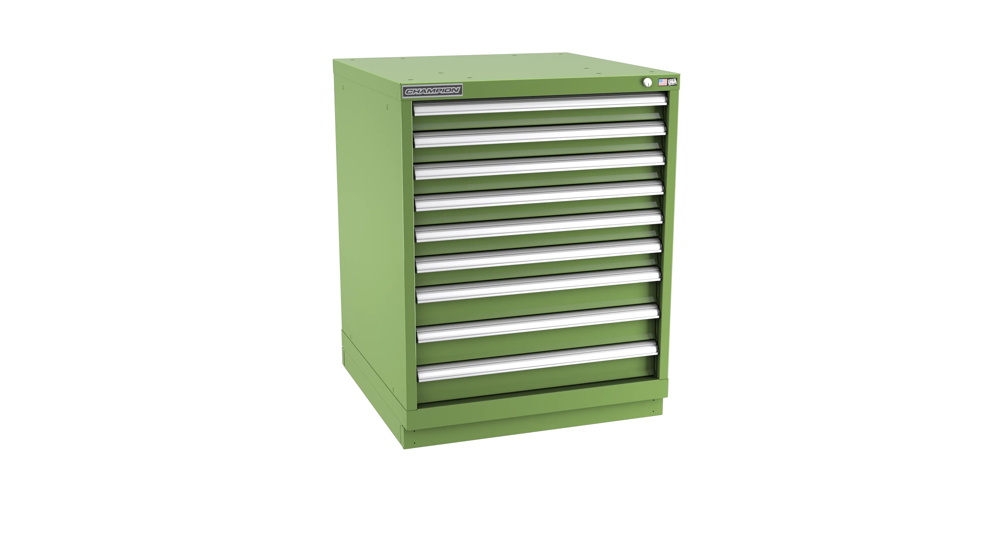 Champion Tool 9-Drawer Modular Cabinet, 28-1/4 W x 35-7/8 H x 28-1/2 D in - CM SW1500-0901-ILC-FTB Champion Tool Storage