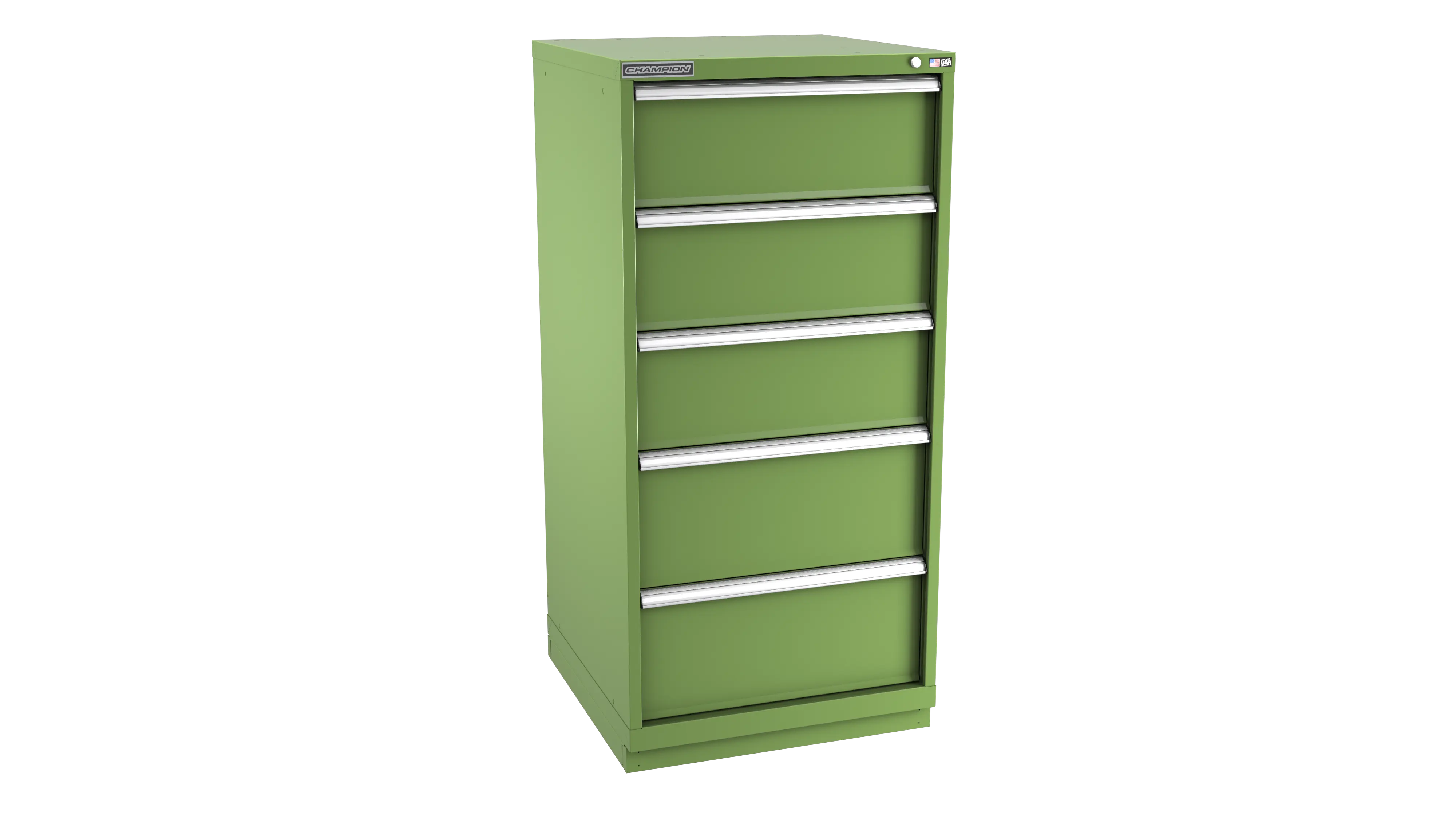 Champion Tool 5-Drawer Modular Cabinet, 28-1/4 W x 59-1/2 H x 28-1/2 D in - CM SW2700-0501-ILC-FTB Champion Tool Storage
