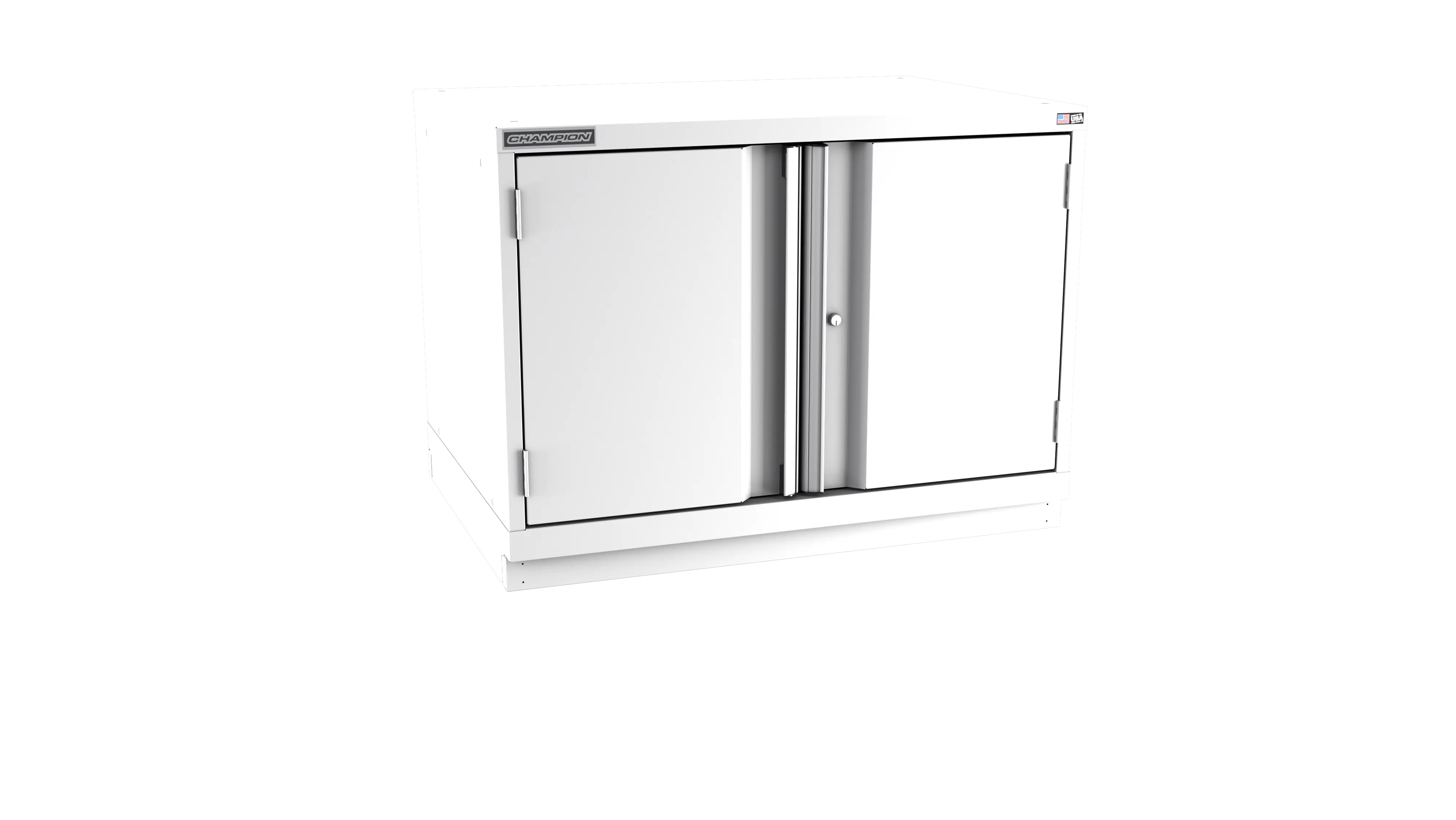 Champion Tool 2-Door Modular Cabinet, 40-1/4 W x 29-7/8 H x 28-1/2 D in - CM SWP1200-2FDIL-FTB Champion Tool Storage
