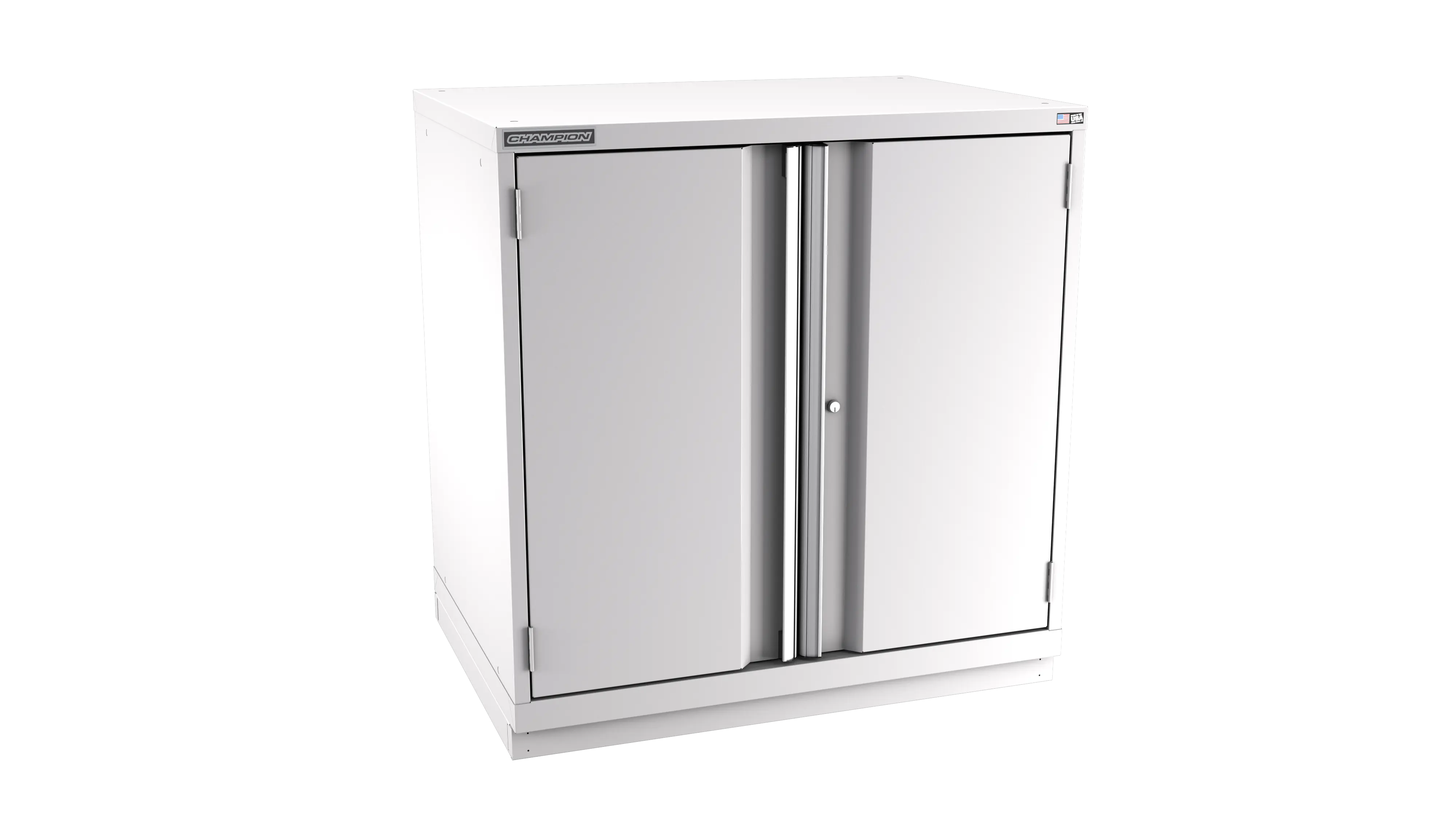 Champion Tool 2-Door Modular Cabinet, 40-1/4 W x 41-3/4 H x 28-1/2 D in - CM SWP1800-2FDIL-FTB Champion Tool Storage