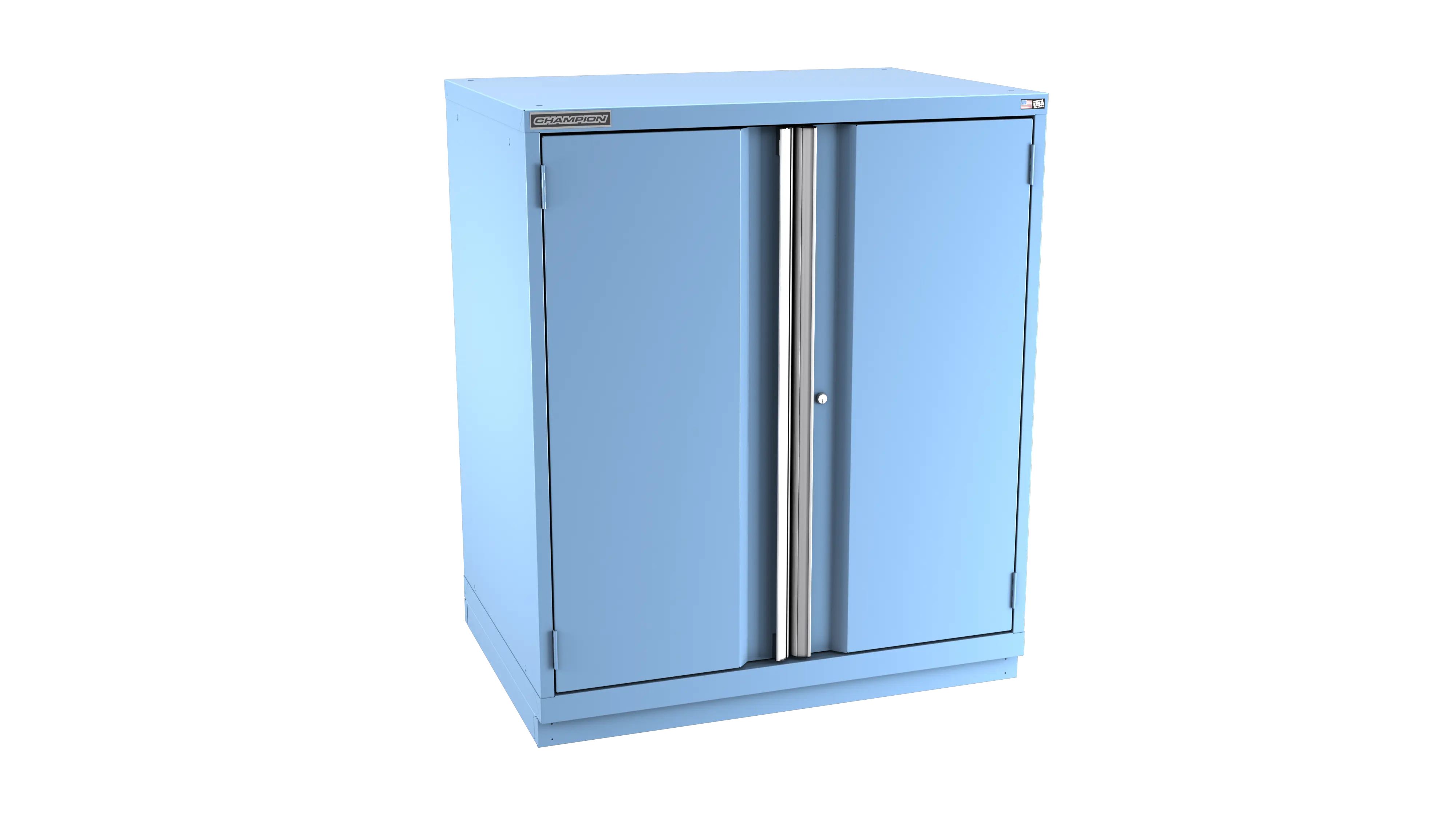 Champion Tool 2-Door Modular Cabinet, 40-1/4 W x 45-1/4 H x 28-1/2 D in - CM SWP2100-2FDIL-FTB Champion Tool Storage