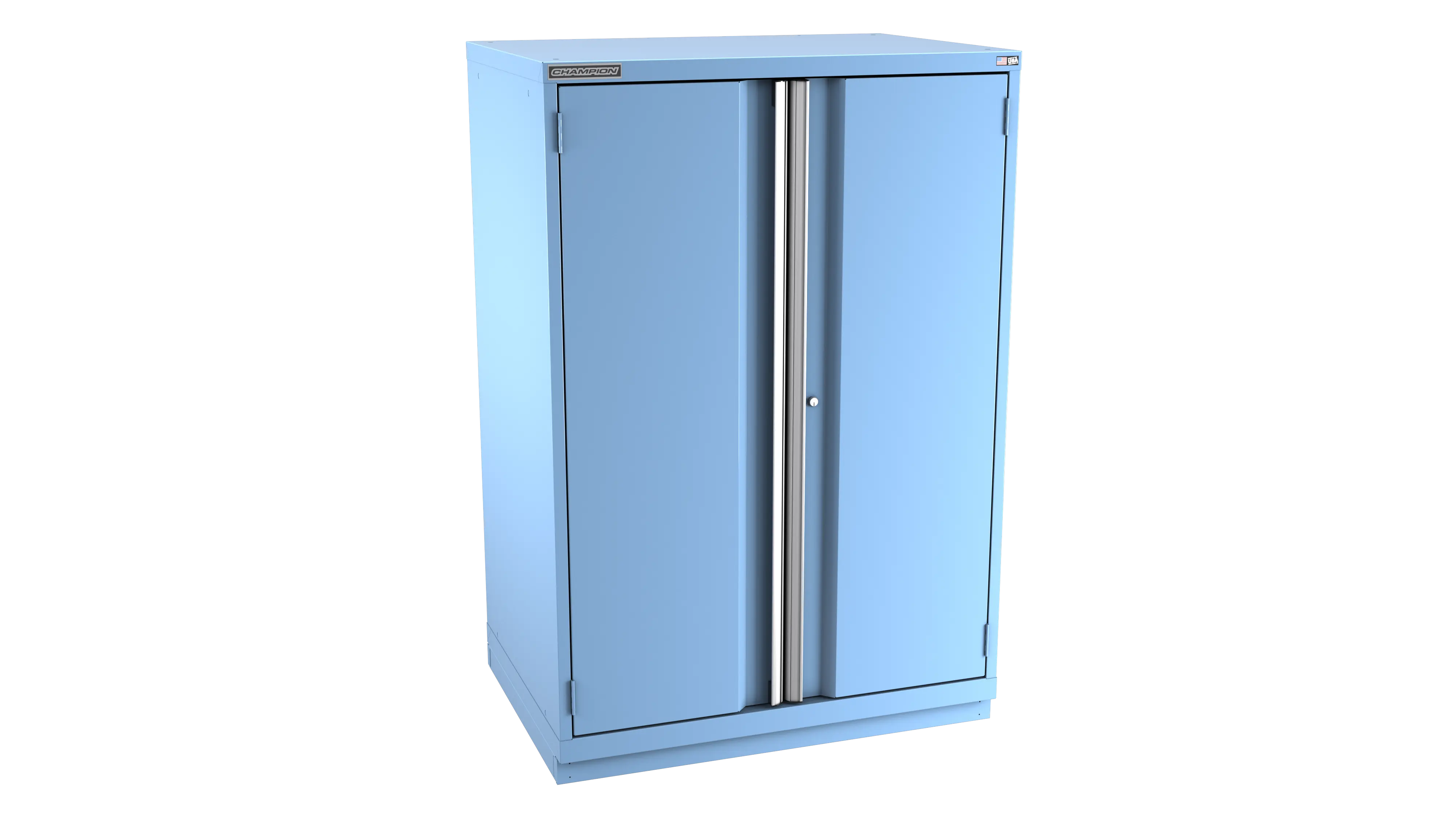 Champion Tool 2-Door Modular Cabinet, 40-1/4 W x 59-1/2 H x 28-1/2 D in - CM SWP2700-2FDIL-FTB Champion Tool Storage