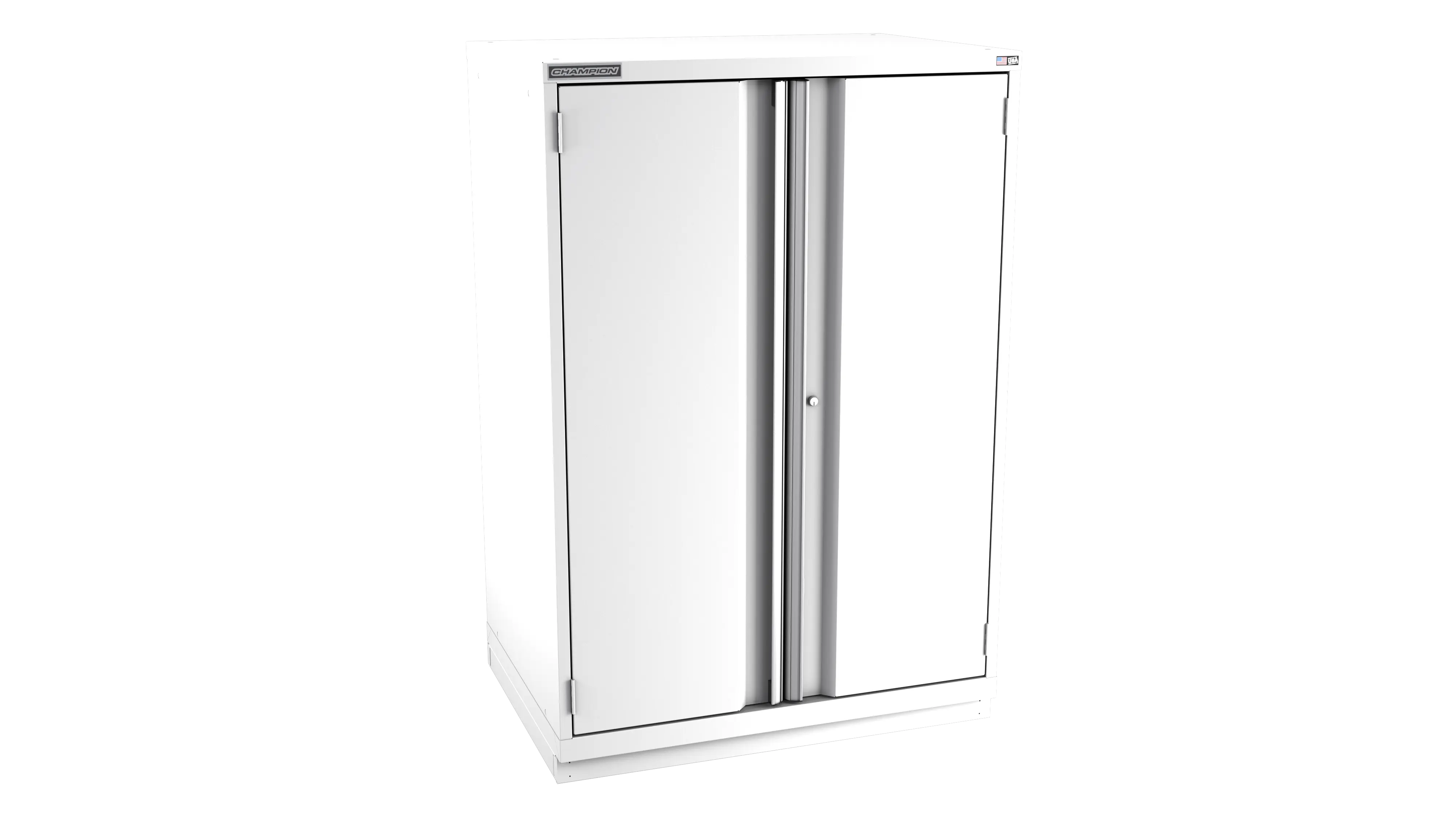 Champion Tool 2-Door Modular Cabinet, 40-1/4 W x 59-1/2 H x 28-1/2 D in - CM SWP2700-2FDIL-FTB Champion Tool Storage