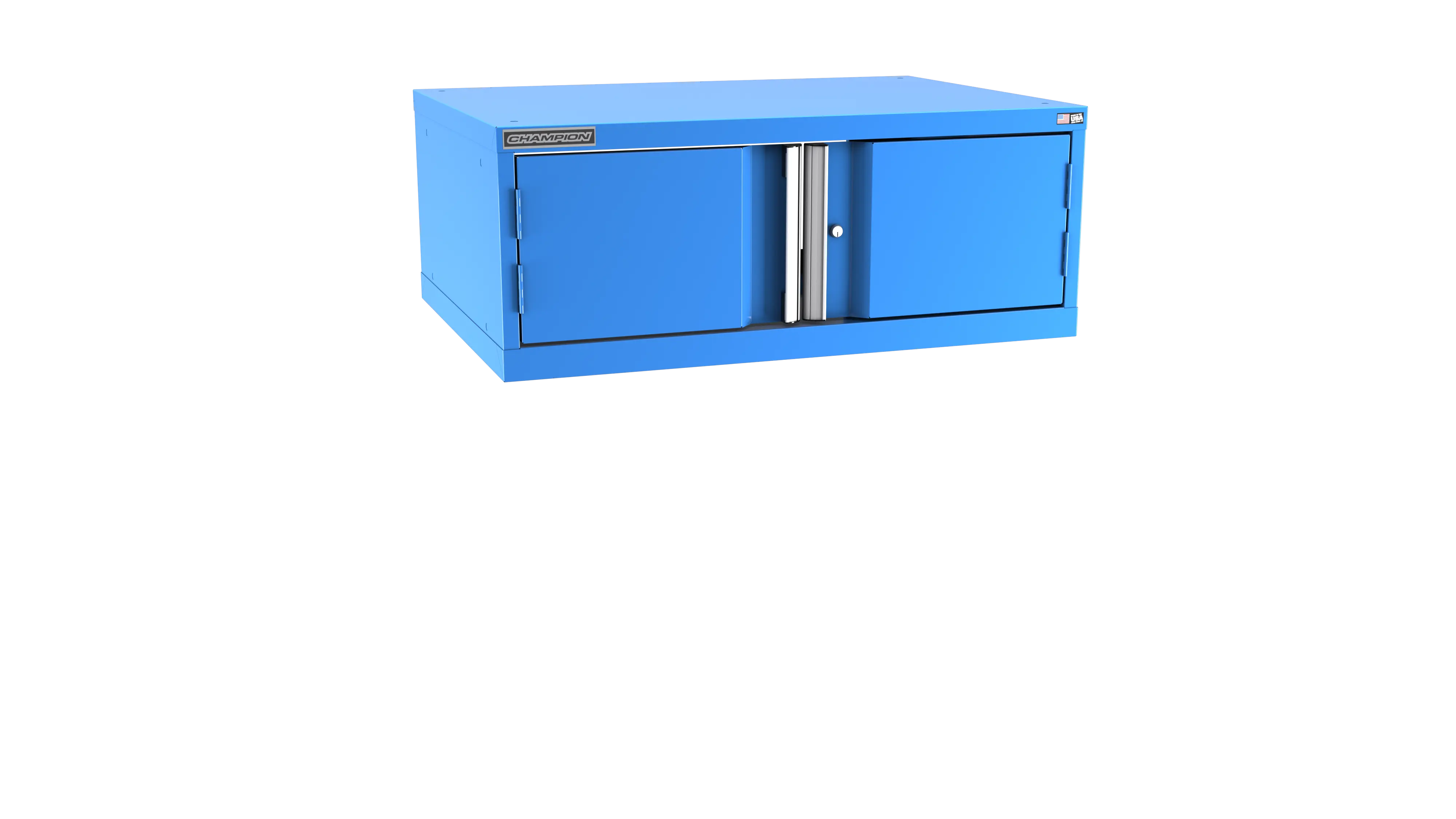 Champion Tool 2-Door Modular Cabinet, 40-1/4 W x 15-3/4 H x 28-1/2 D in - CM SWP600-2FDIL Champion Tool Storage
