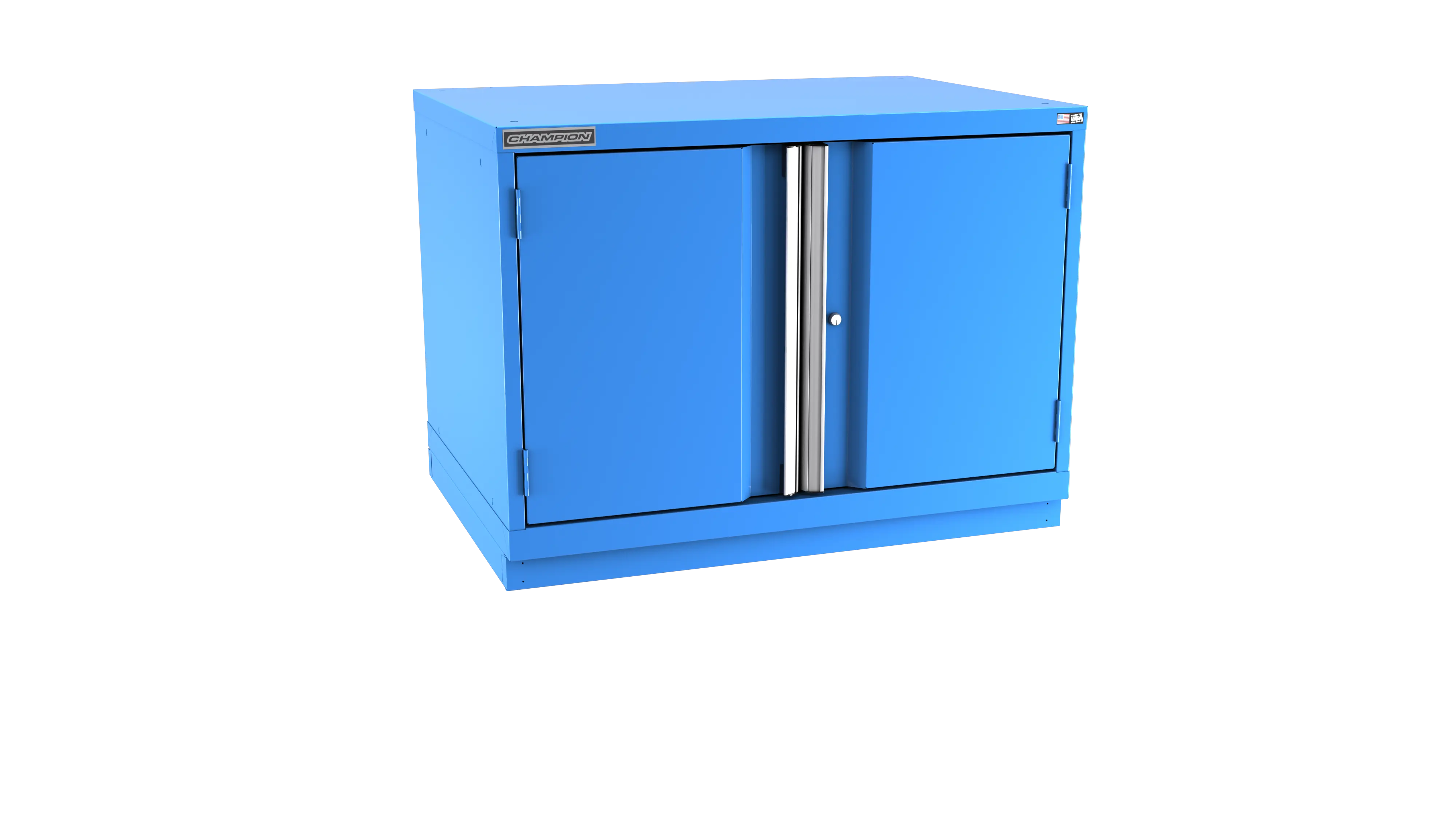 Champion Tool 2-Door Modular Cabinet, 40-1/4 W x 29-7/8 H x 22-1/2 D in - CM SWPS1200-2FDIL-FTB Champion Tool Storage