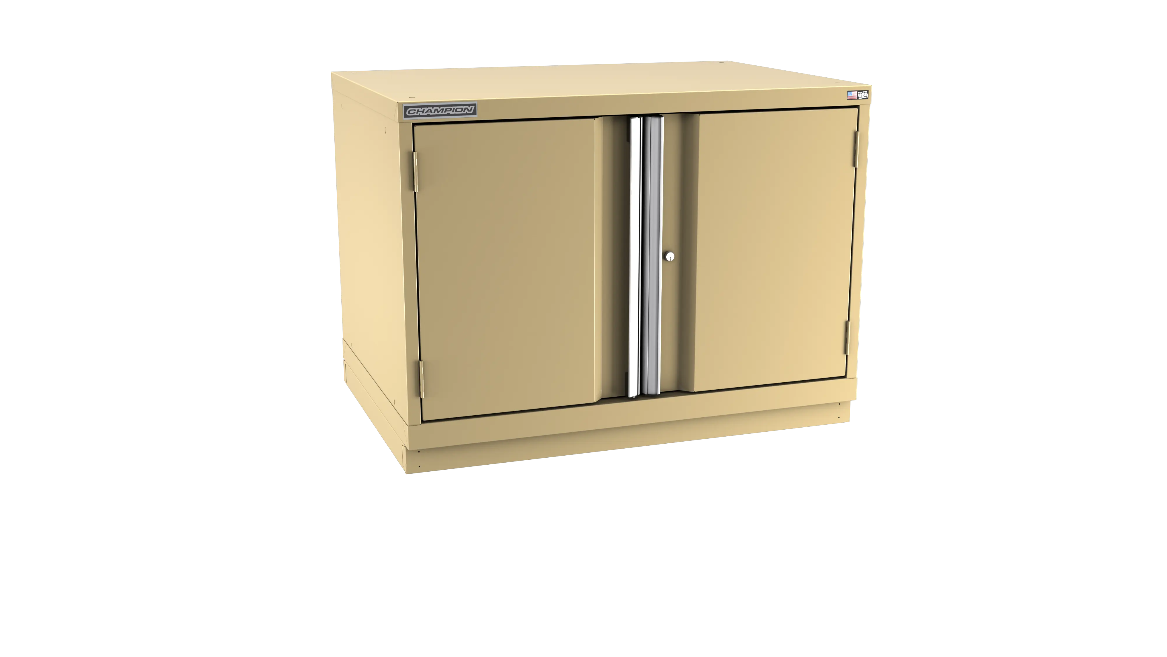 Champion Tool 2-Door Modular Cabinet, 40-1/4 W x 29-7/8 H x 22-1/2 D in - CM SWPS1200-2FDIL-FTB Champion Tool Storage