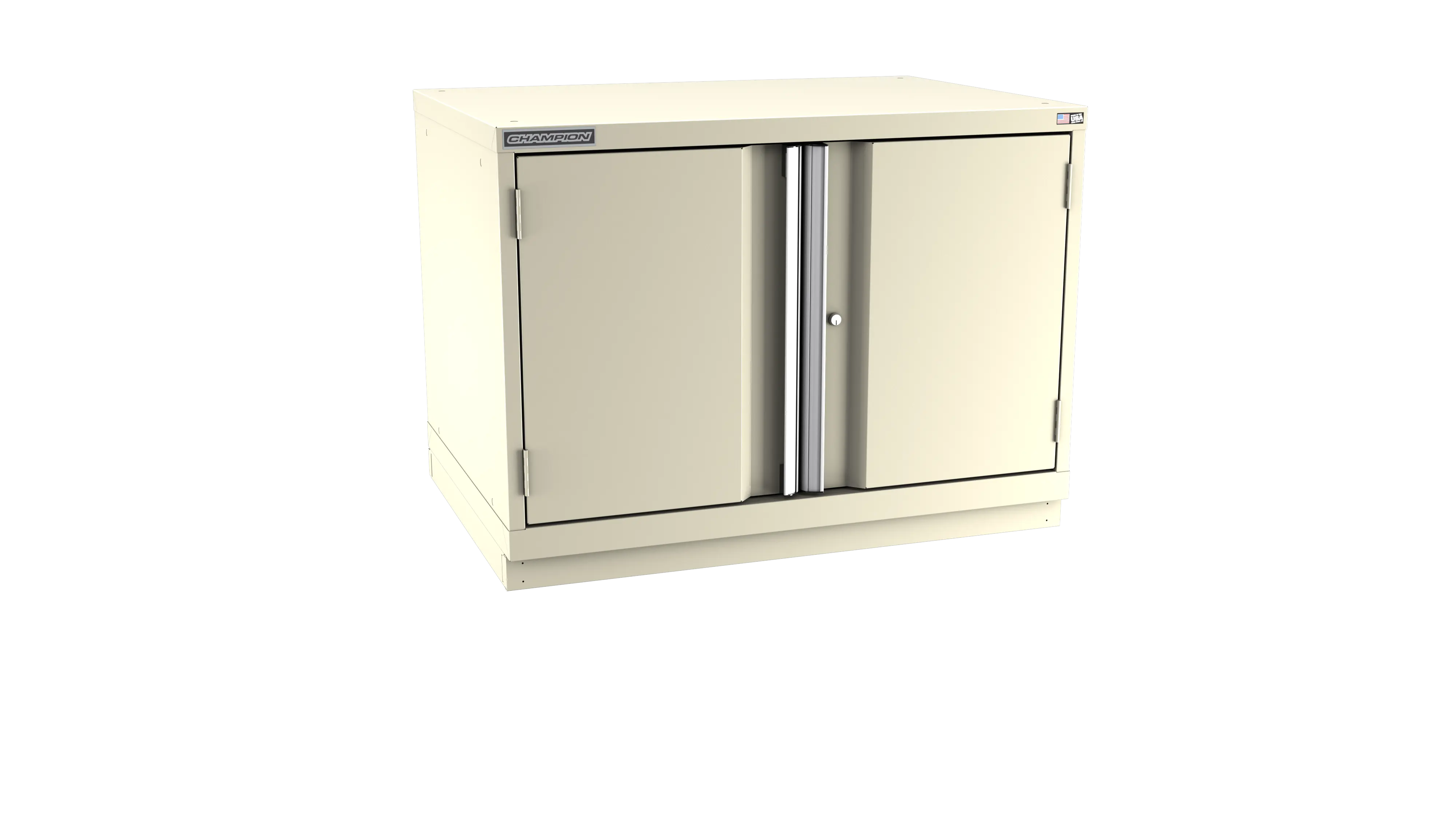 Champion Tool 2-Door Modular Cabinet, 40-1/4 W x 29-7/8 H x 22-1/2 D in - CM SWPS1200-2FDIL-FTB Champion Tool Storage