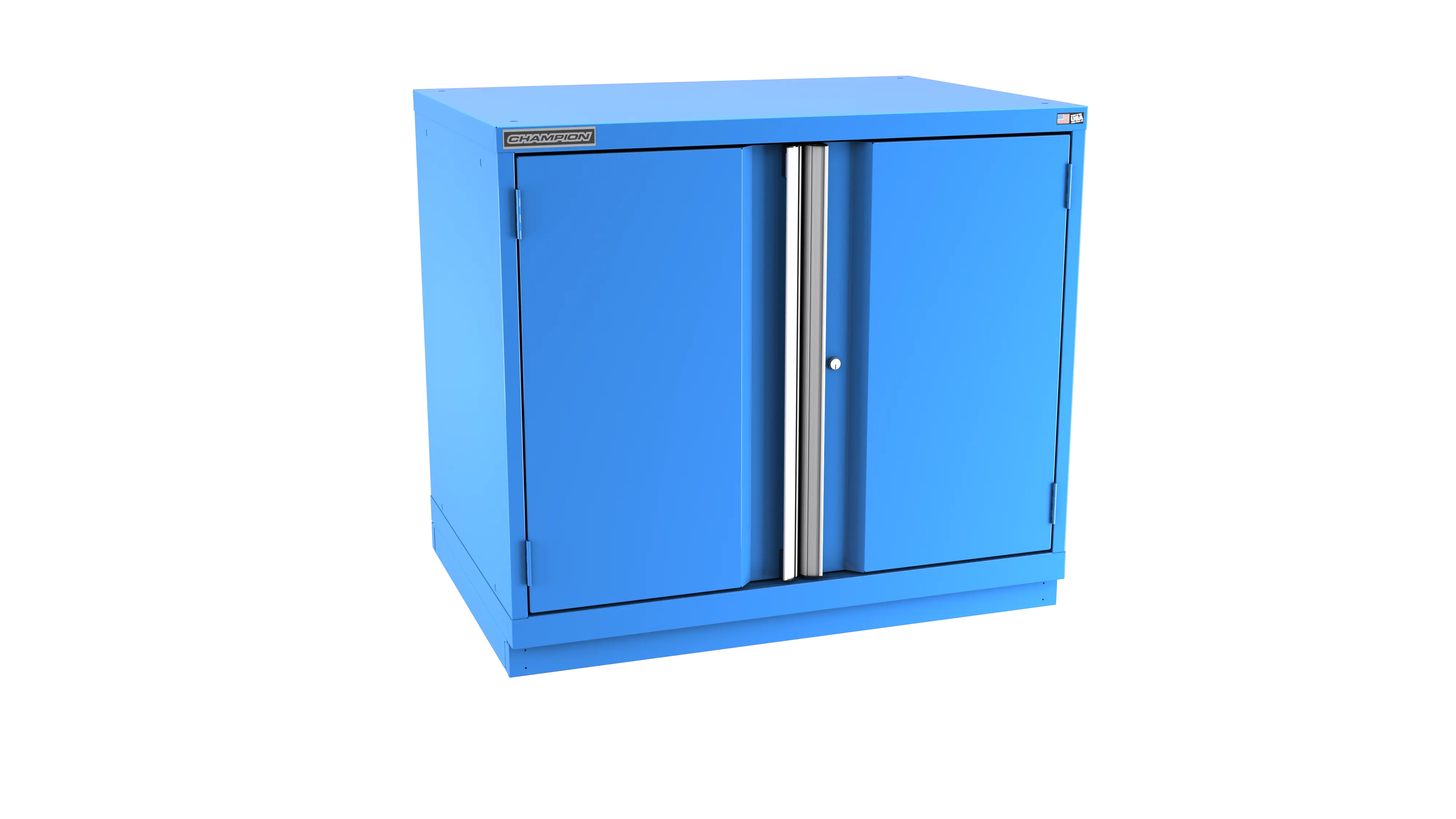 Champion Tool 2-Door Modular Cabinet, 40-1/4 W x 35-7/8 H x 22-1/2 D in - CM SWPS1500-2FDIL-FTB Champion Tool Storage