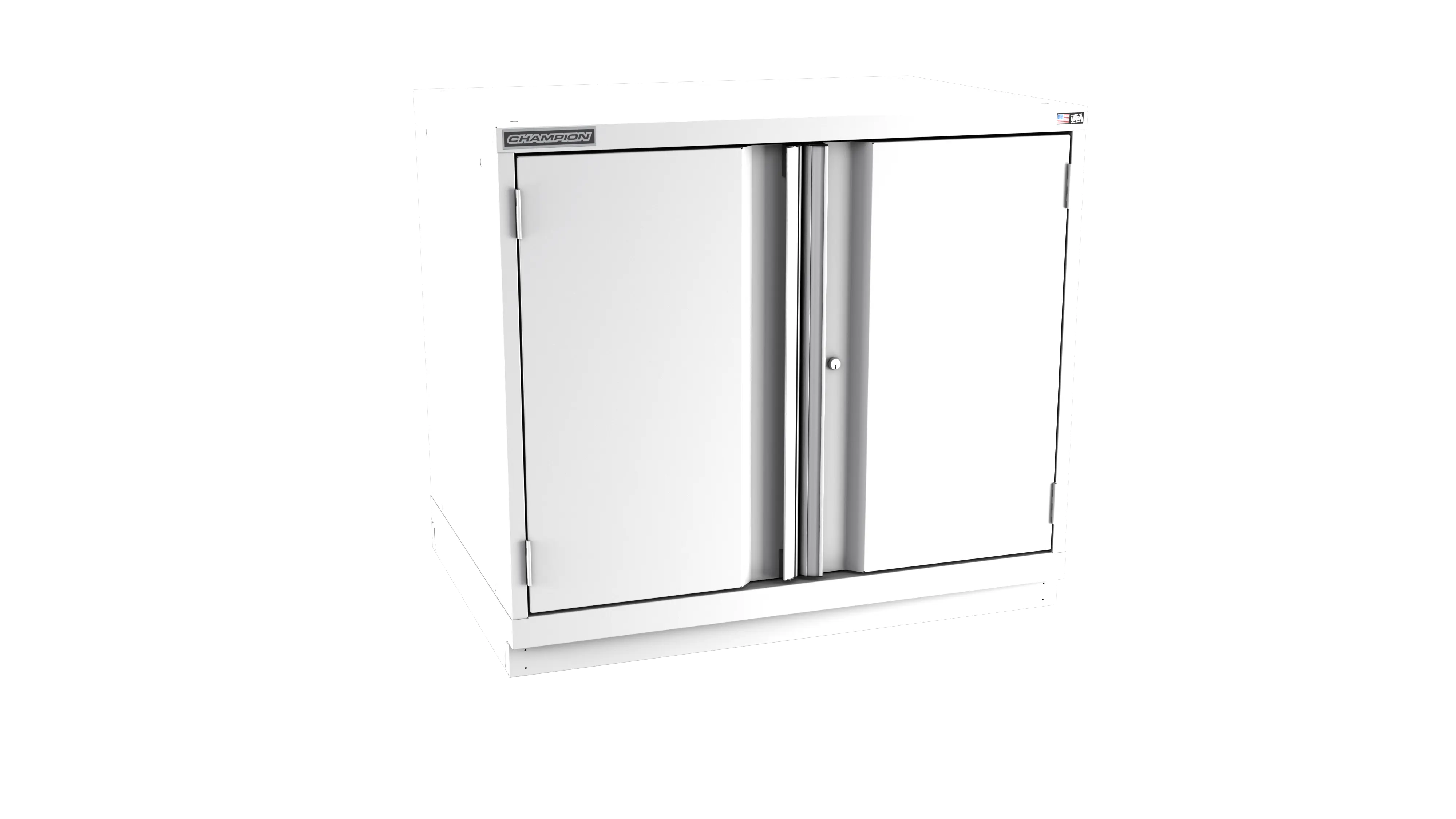 Champion Tool 2-Door Modular Cabinet, 40-1/4 W x 35-7/8 H x 22-1/2 D in - CM SWPS1500-2FDIL-FTB Champion Tool Storage