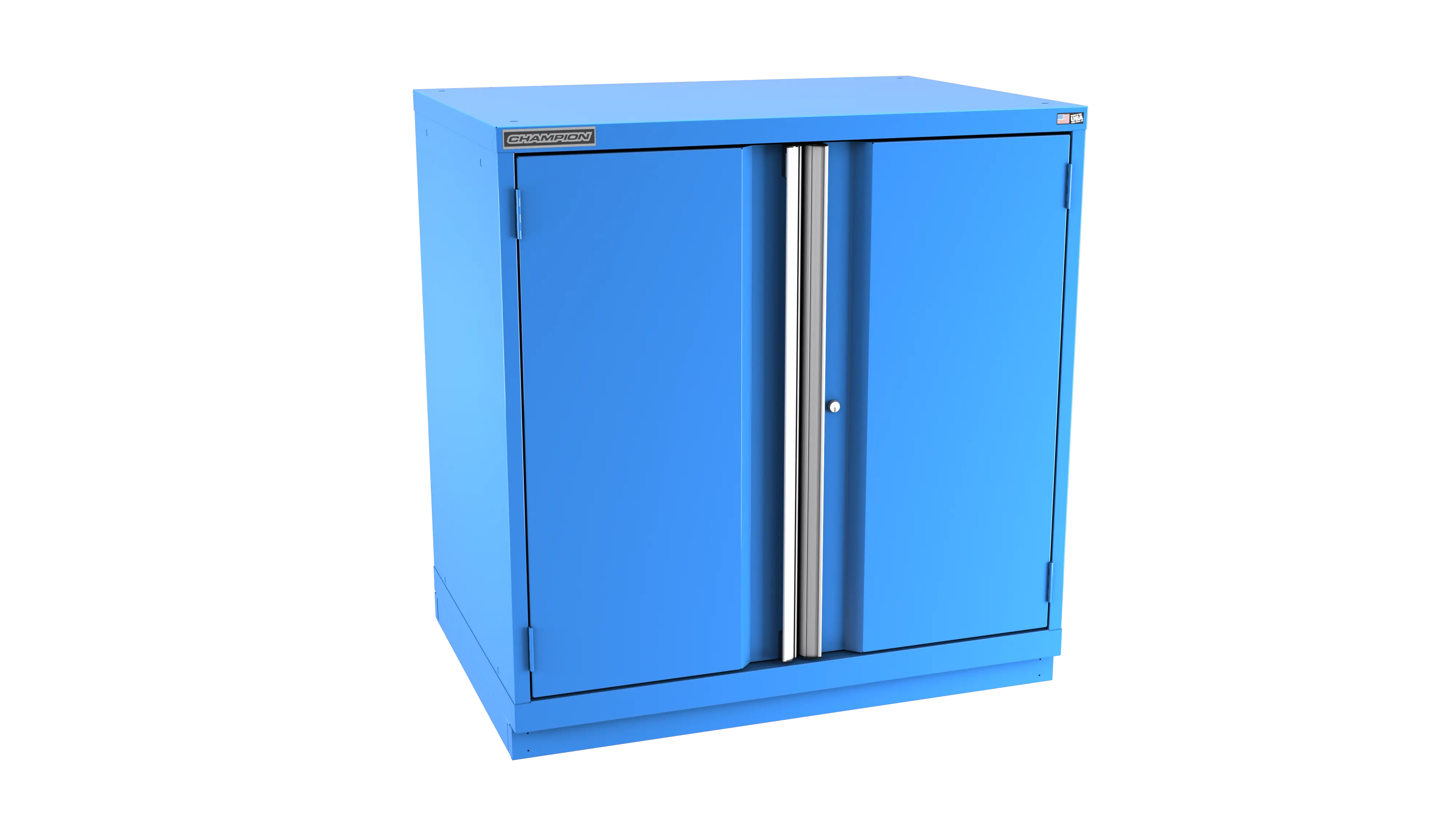 Champion Tool 2-Door Modular Cabinet, 40-1/4 W x 41-3/4 H x 22-1/2 D in - CM SWPS1800-2FDIL-FTB Champion Tool Storage