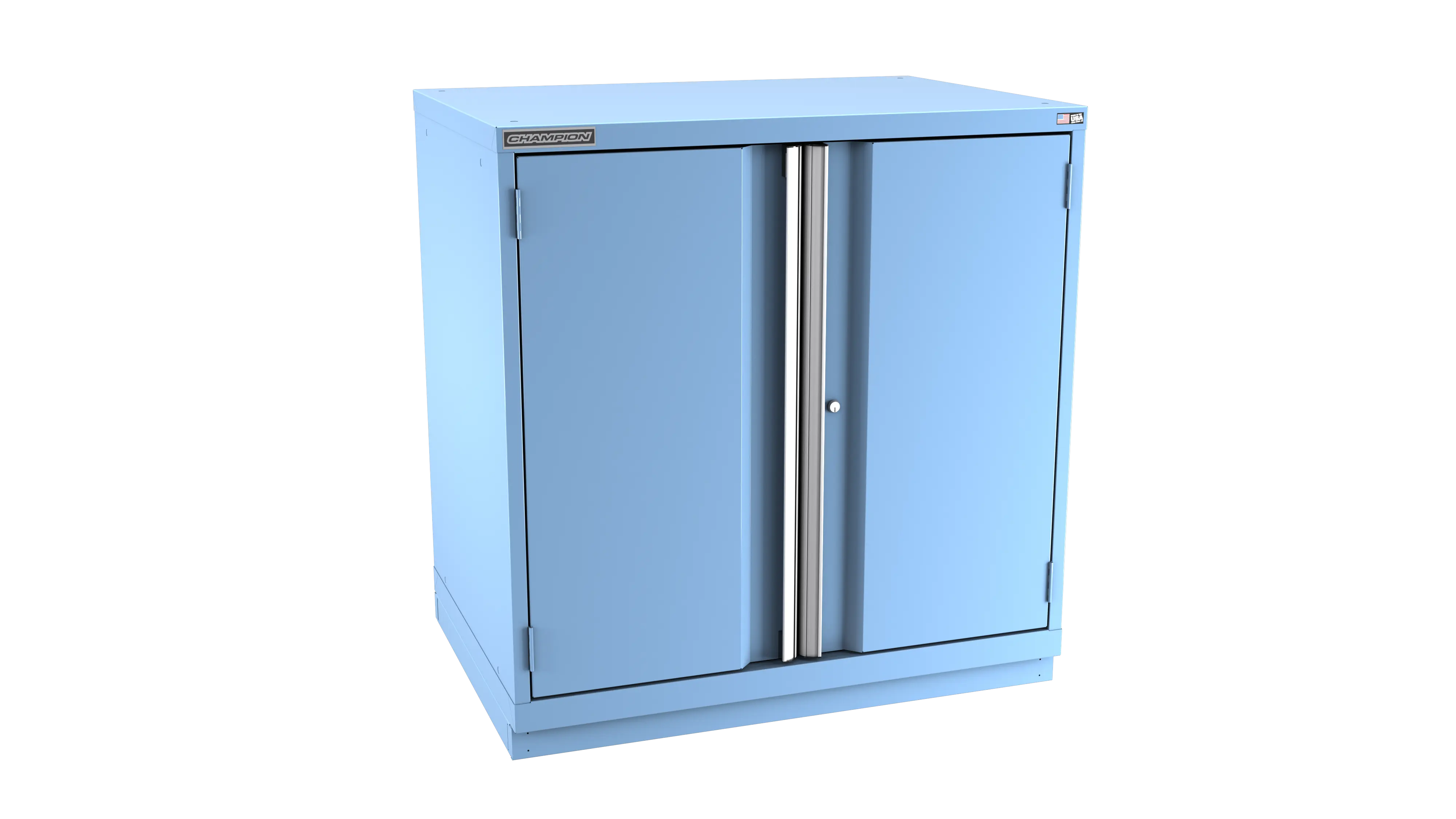 Champion Tool 2-Door Modular Cabinet, 40-1/4 W x 41-3/4 H x 22-1/2 D in - CM SWPS1800-2FDIL-FTB Champion Tool Storage