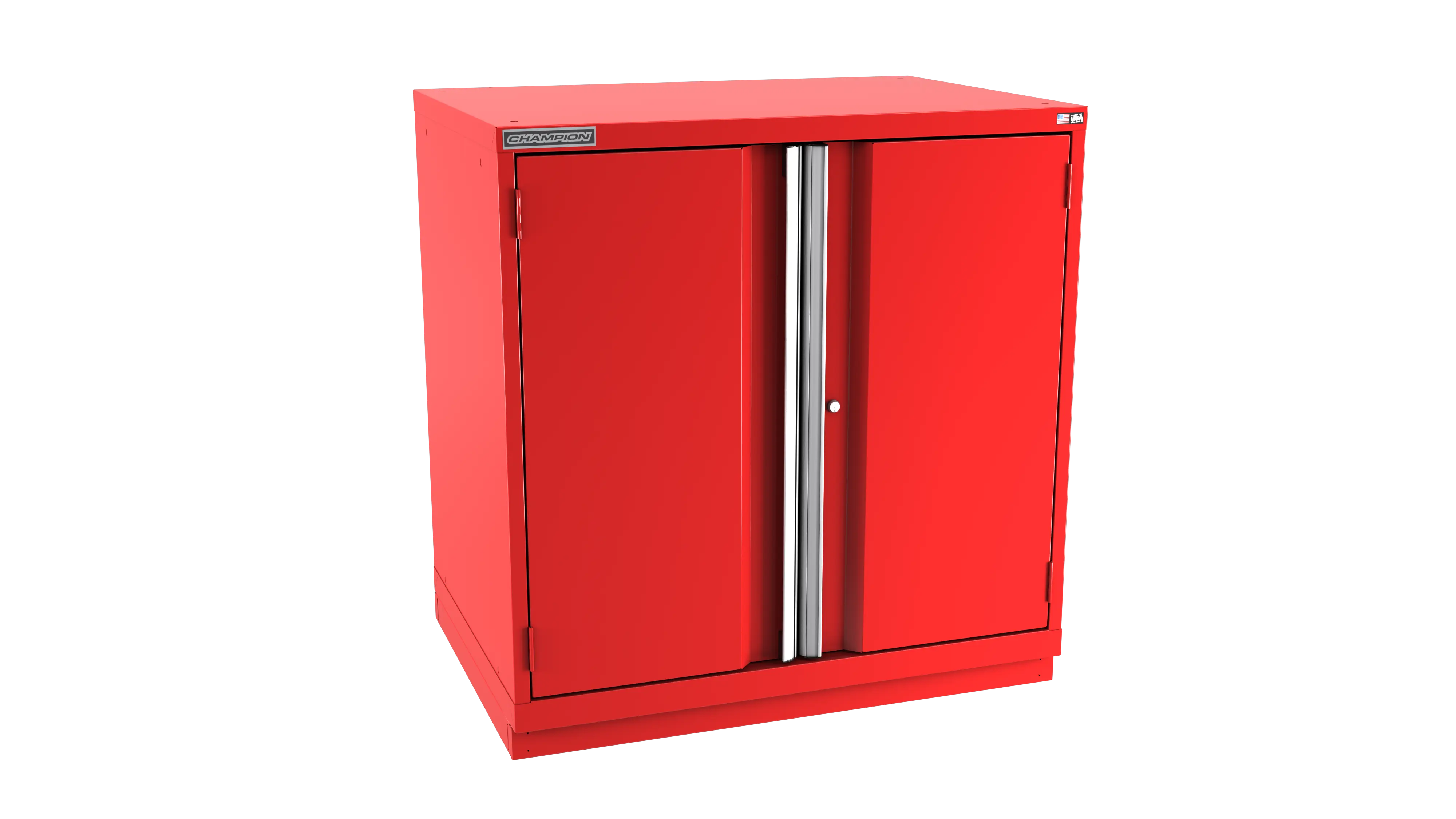Champion Tool 2-Door Modular Cabinet, 40-1/4 W x 41-3/4 H x 22-1/2 D in - CM SWPS1800-2FDIL-FTB Champion Tool Storage