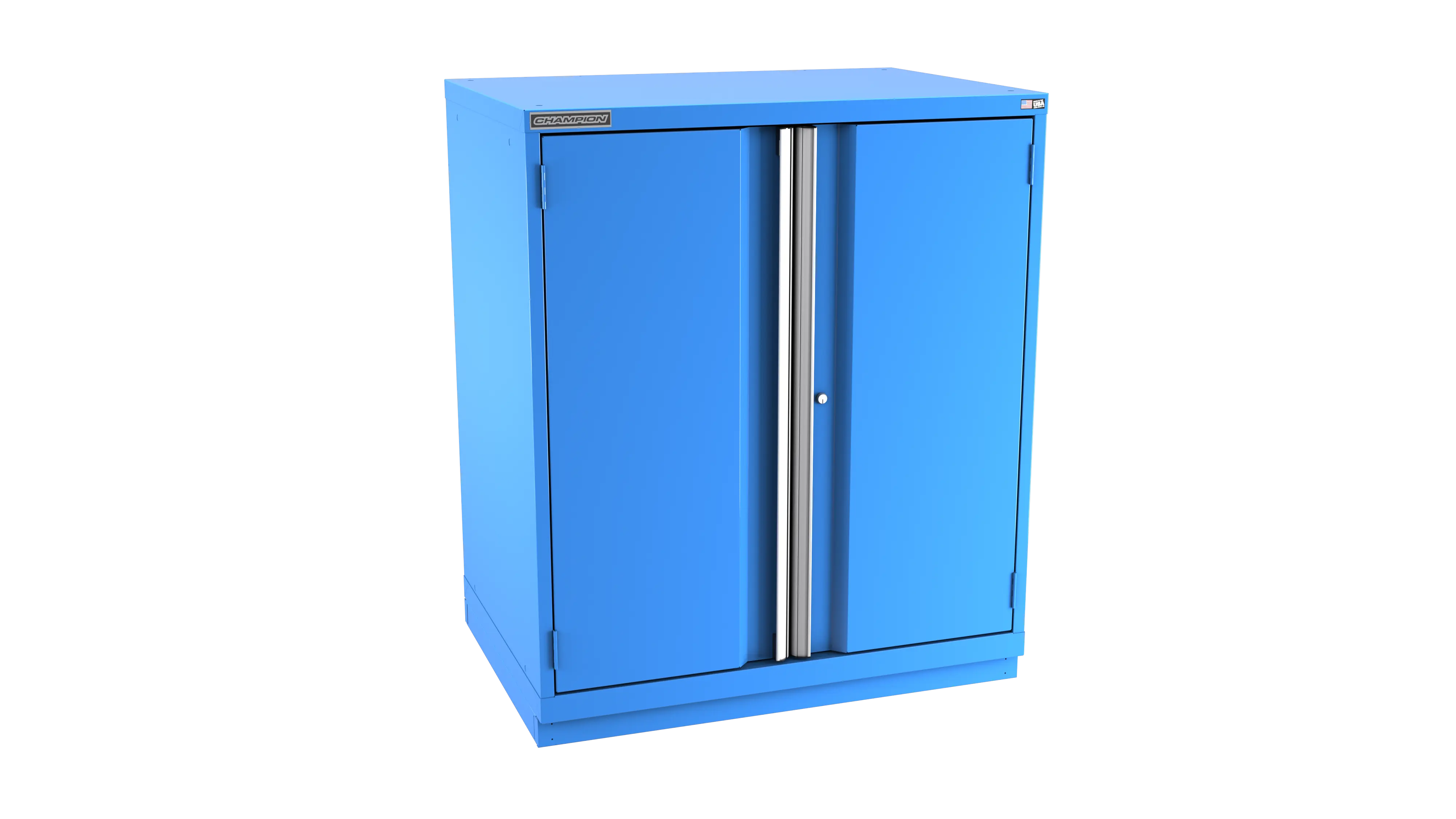 Champion Tool 2-Door Modular Cabinet, 40-1/4 W x 45-1/4 H x 22-1/2 D in - CM SWPS2100-2FDIL-FTB Champion Tool Storage