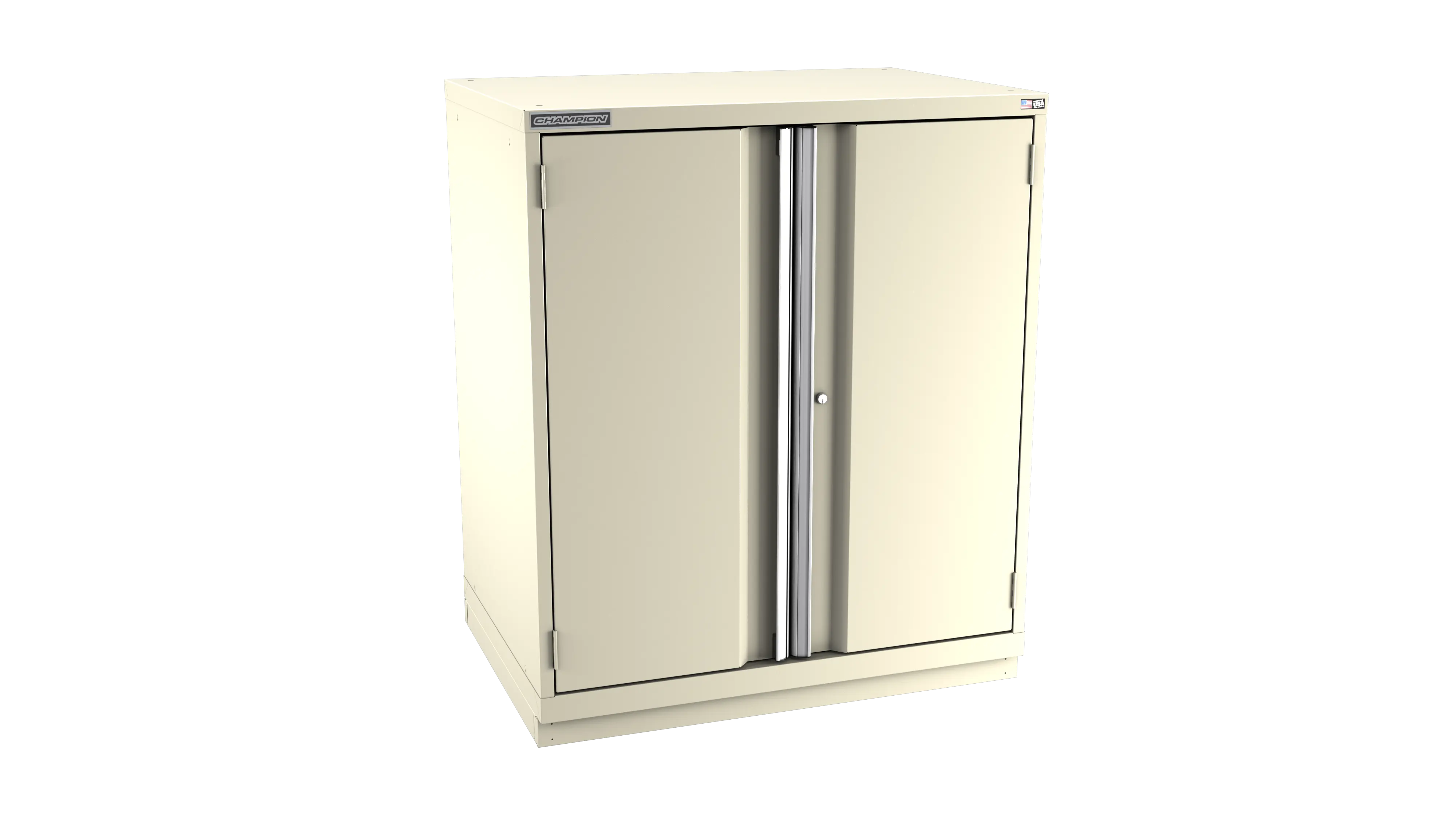 Champion Tool 2-Door Modular Cabinet, 40-1/4 W x 45-1/4 H x 22-1/2 D in - CM SWPS2100-2FDIL-FTB Champion Tool Storage