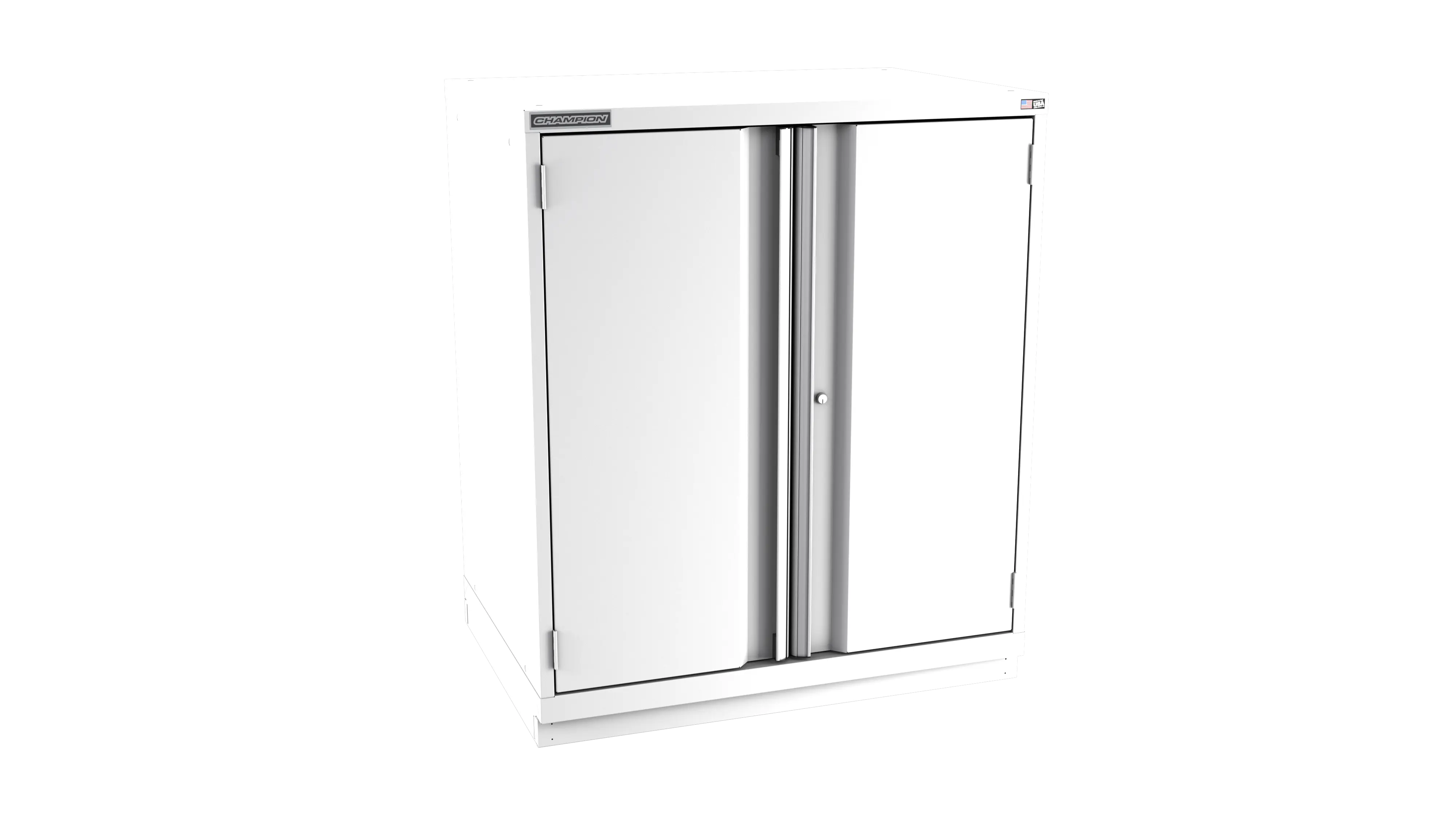 Champion Tool 2-Door Modular Cabinet, 40-1/4 W x 45-1/4 H x 22-1/2 D in - CM SWPS2100-2FDIL-FTB Champion Tool Storage