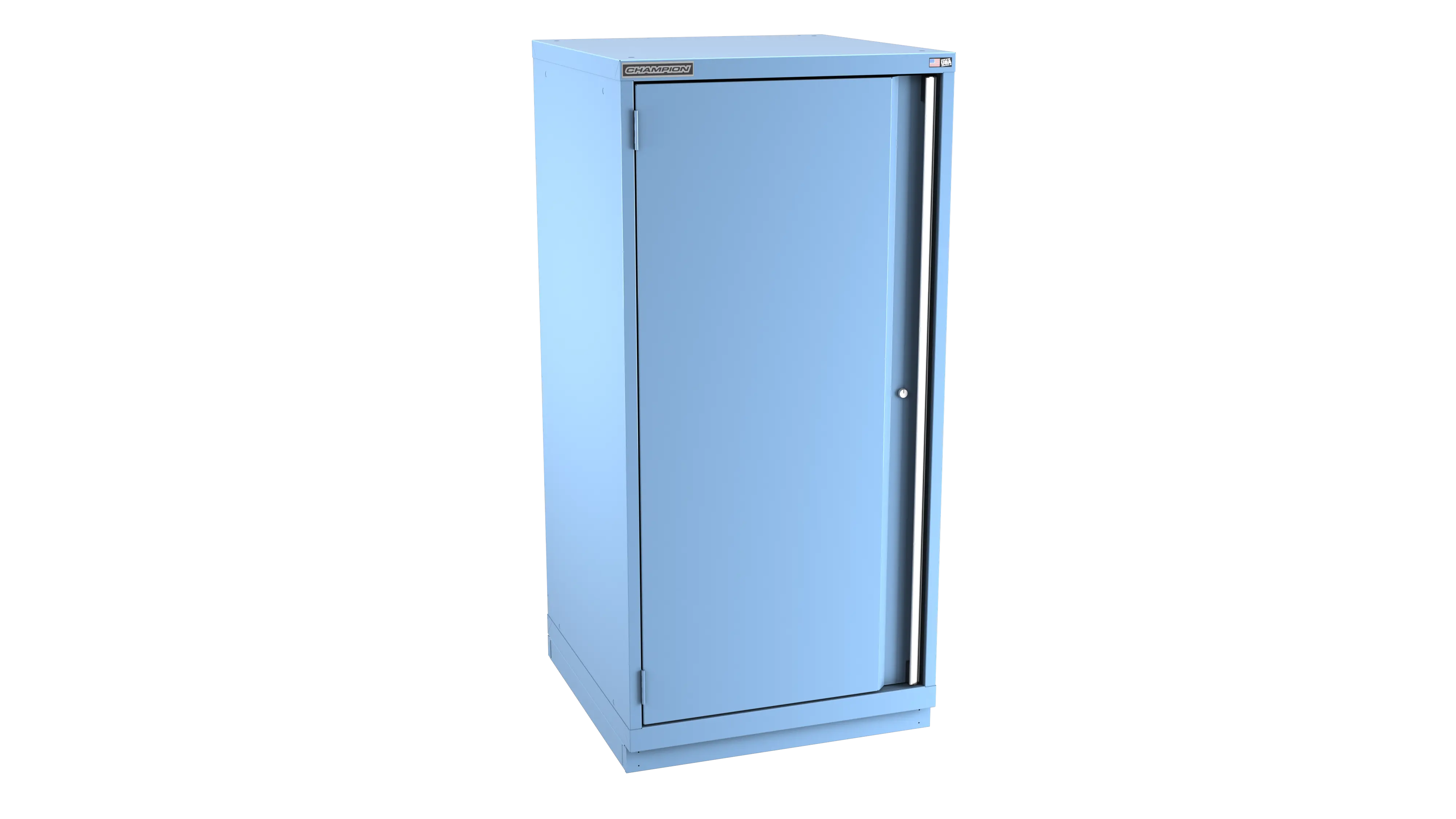 Champion Tool 1-Door Modular Cabinet, 28-1/4 W x 59-1/2 H x 22-1/2 D in - CM SWS2700-FDIL-FTB Champion Tool Storage