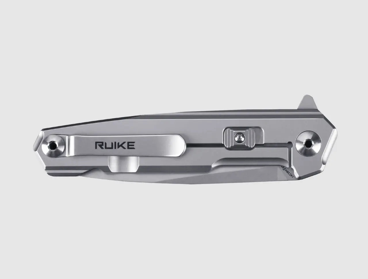 Fenix Ruike Silver Folding Knife with Etched Pattern - F RK-P875SZ Fenix
