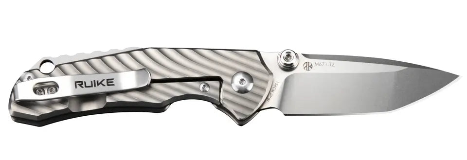 Fenix Ruike Folding Knife with Titanium Handle, Blade Length 70mm - F RK-M671TZ Fenix