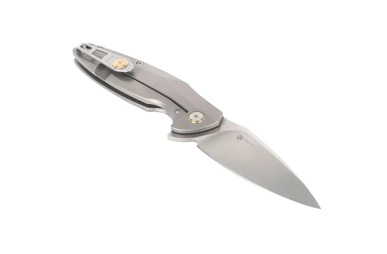 Fenix Ruike Folding Knife with Gray Titanium Handle - F RK-M105TZ Fenix