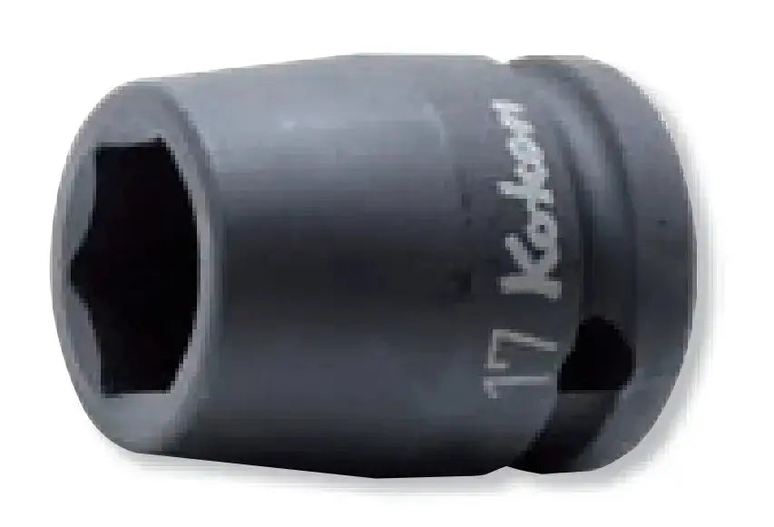 Ko-ken Tools 1/2 in Square Drive 6-Point Impact Socket, 7mm - 14400M-7