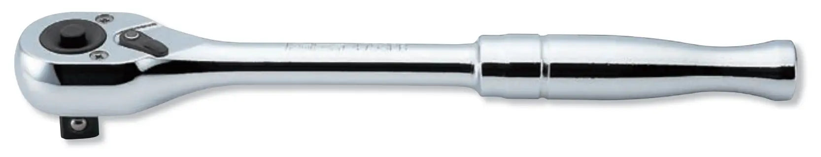 Ko-ken Tools 1/2 Sq. Dr. Ratchet Handle 24 teeth Length 250mm Push Button Polished Handle Ko-ken Tools