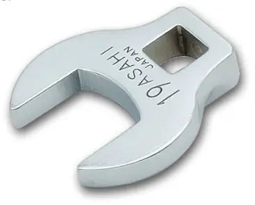 ASAHI 3/8" Square Drive 19mm Crowfoot Wrench, Spanner Type