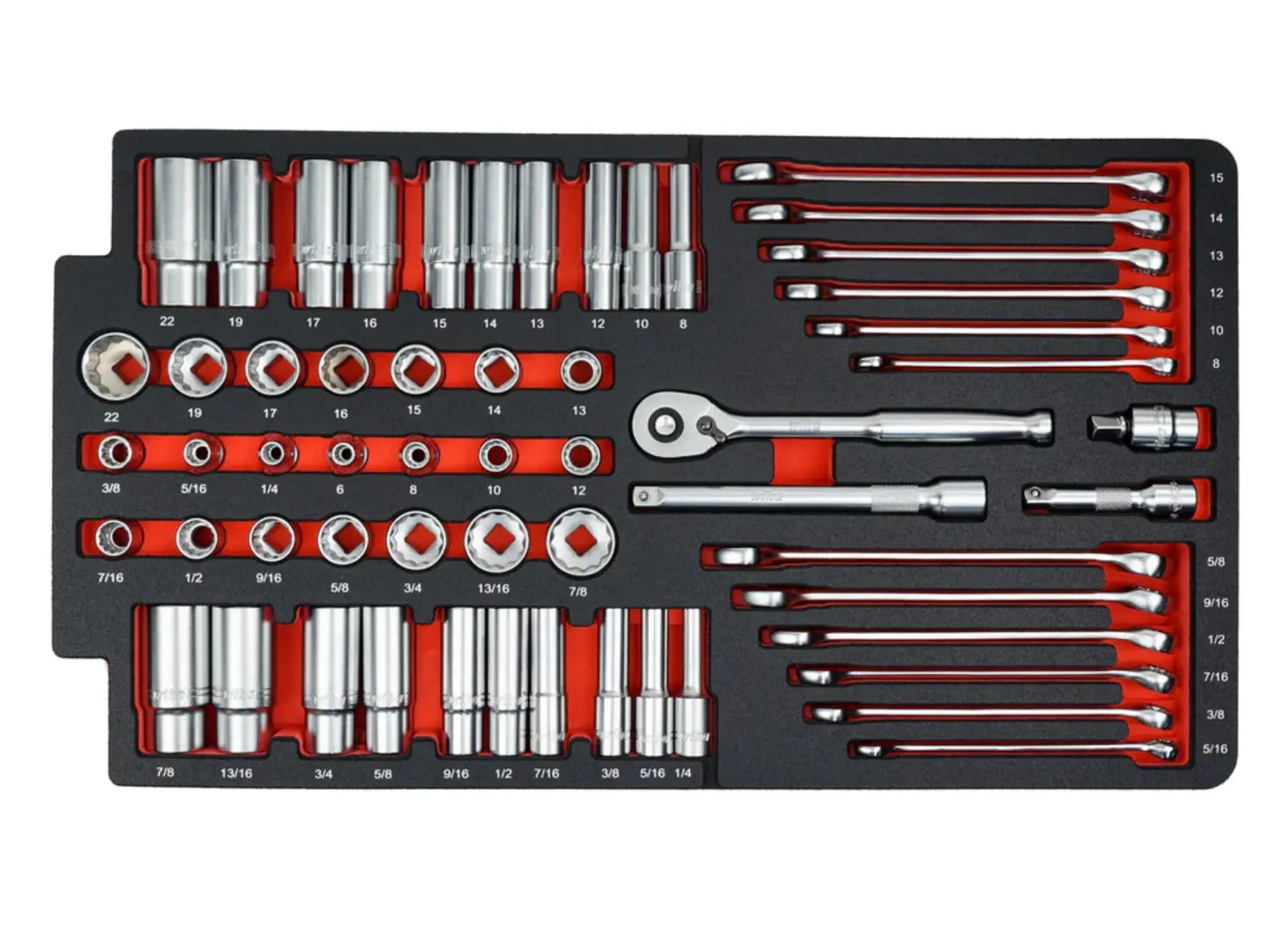 WIHA 194 Piece Premium Kit In Rolling Tool Box - 92100 Wiha