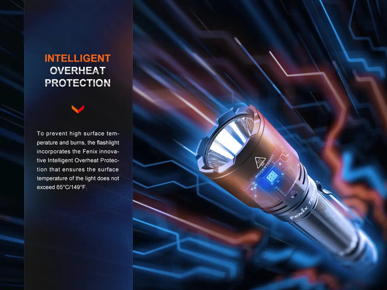Fenix 1600 Lumen High-Performance Tactical Flashlight - F FX-TK11R Fenix