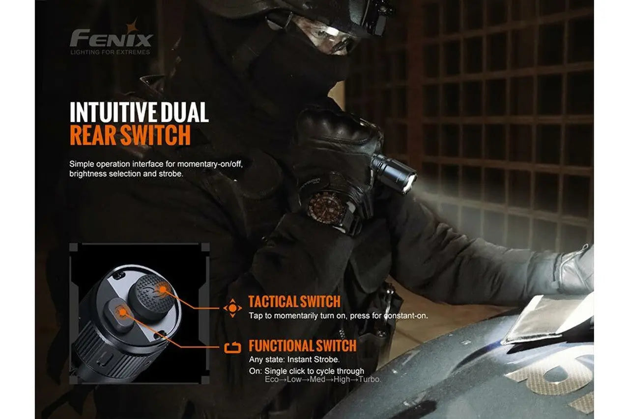 Fenix 3000 Lumen Rechargeable Flashlight - F FX-TK20R-V2 Fenix